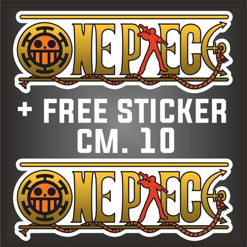 One piece decal - one,