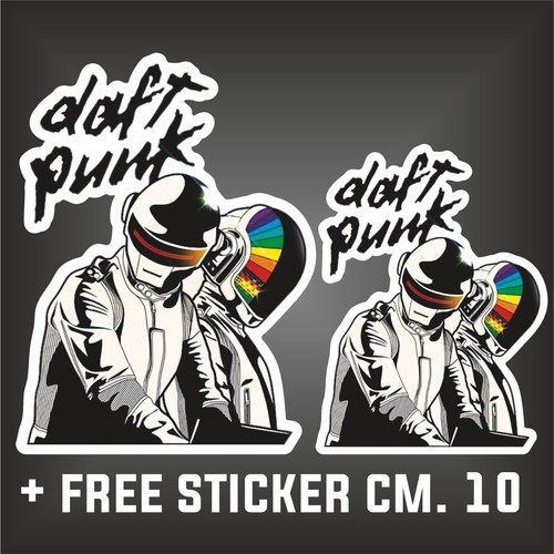 Aufkleber daft punk pop - punk,