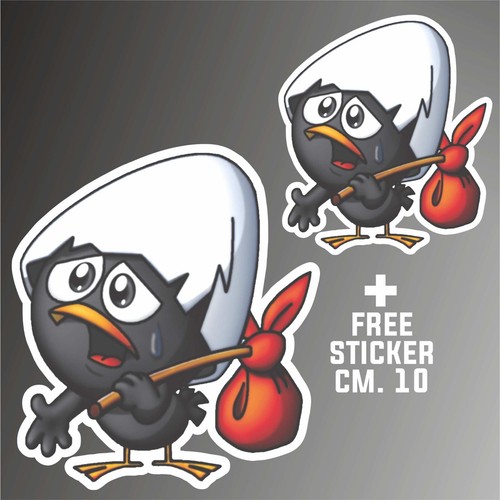 Calimero auto sticker - auto,