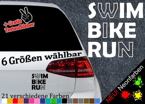 Triathlon sticker laufen - sticker,