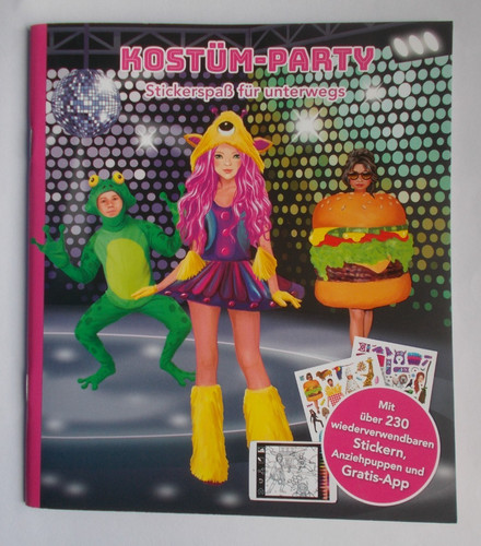 Kostüm party sticker fun - kostüm-,