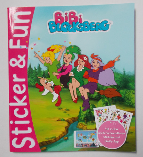 Bibi blocksberg sticker - blocksberg,