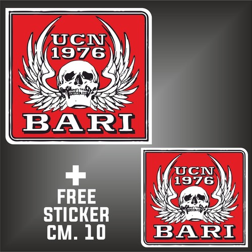 Aufkleber ucn bari ultras