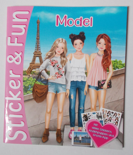 Model sticker fun - sticker, &