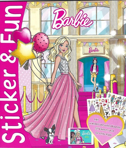 Barbie sticker fun mit - -,