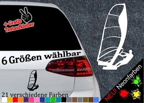 Windsurfer surfbrett aufkleber - windsurfer,