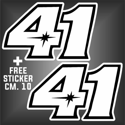 Aufkleber num espargaro - num., 41