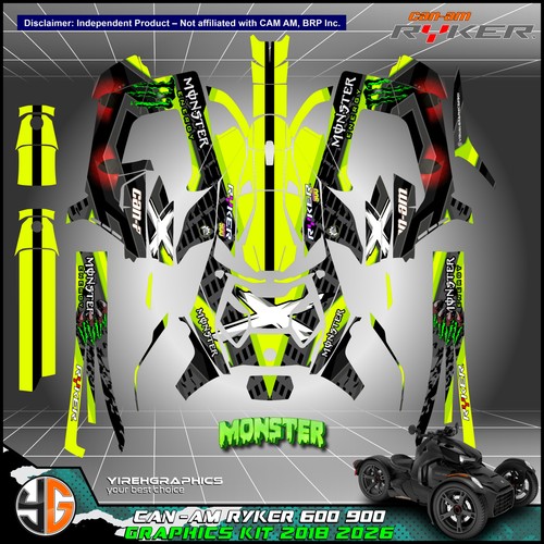 Can ryker 600 - ryker, grafik