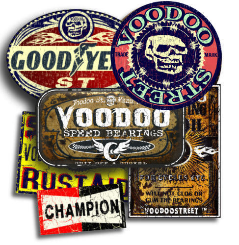Vintage automobilia sticker - vintage,