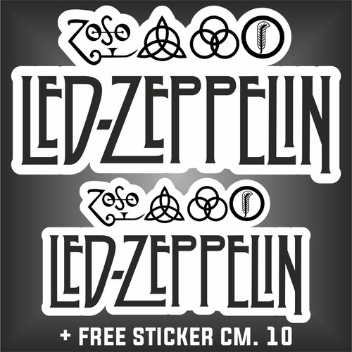 Led aufkleber zeppelin pop - led,