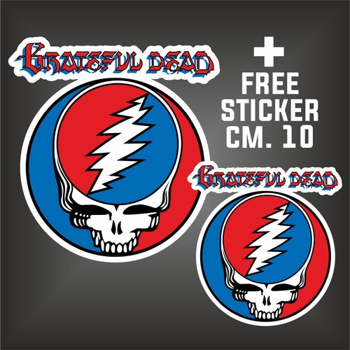 Aufkleber grateful dead pop - aufkleber,