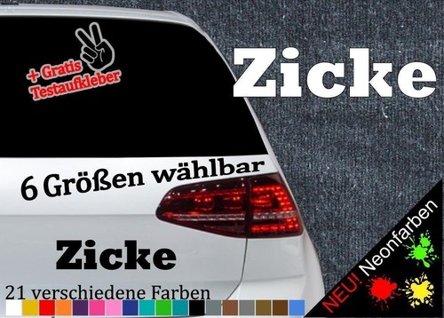 Zicke aufkleber mädchen - mädchen, 6