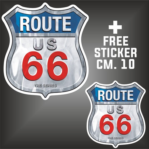 Route aufkleber sticker - route,
