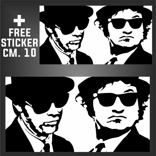 Aufkleber the blues brothers - aufkleber,