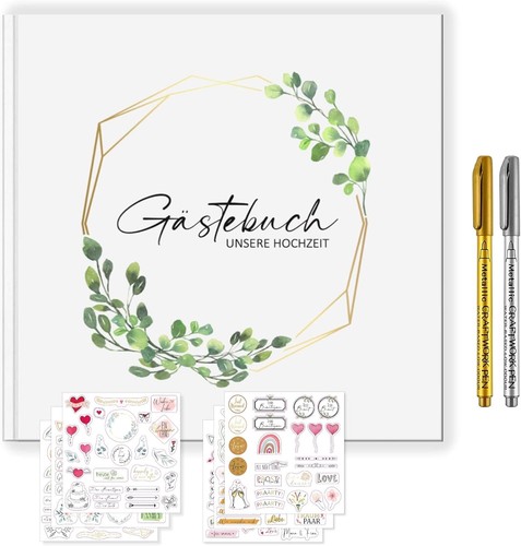 Gästebuch hochzeit mit gratis - mit,